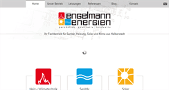 Desktop Screenshot of engelmann-energien.de